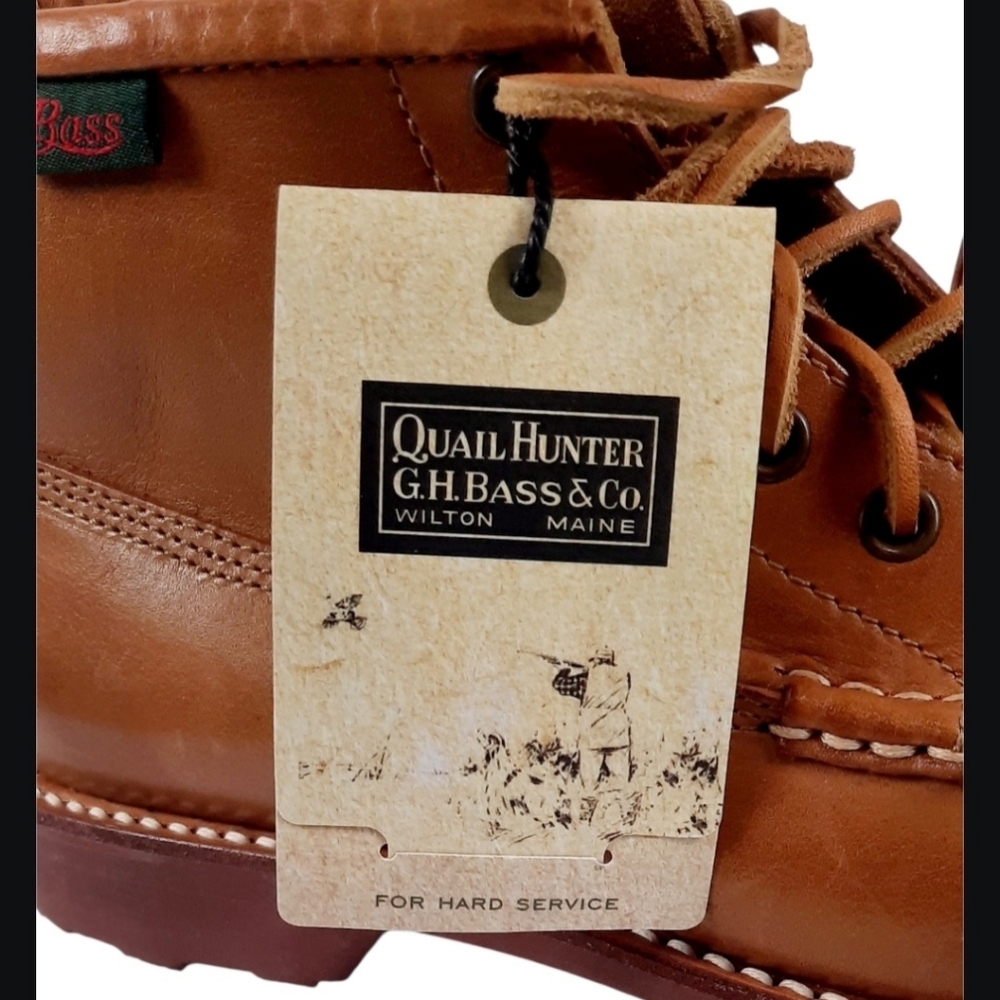 G.H. Bass & Co. Quail Hunter boots. Tan/ Mens Size 7/ Womens Size 8.5 - Picture 5 of 5